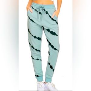 SHE + SKY Tie Dye Jogger Pants L